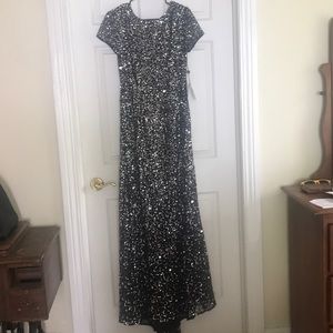 Long mother of the bride dress